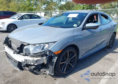 2021 Honda Civic Sport z USA, uszkodzony, nr VIN SHHFK7H42MU409742